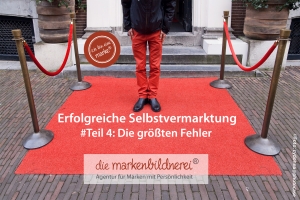 Die Markenbildnerei, münchen: Selbstvermarktung Fehler