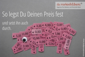 Preise festlegen, Preise durchsetzen